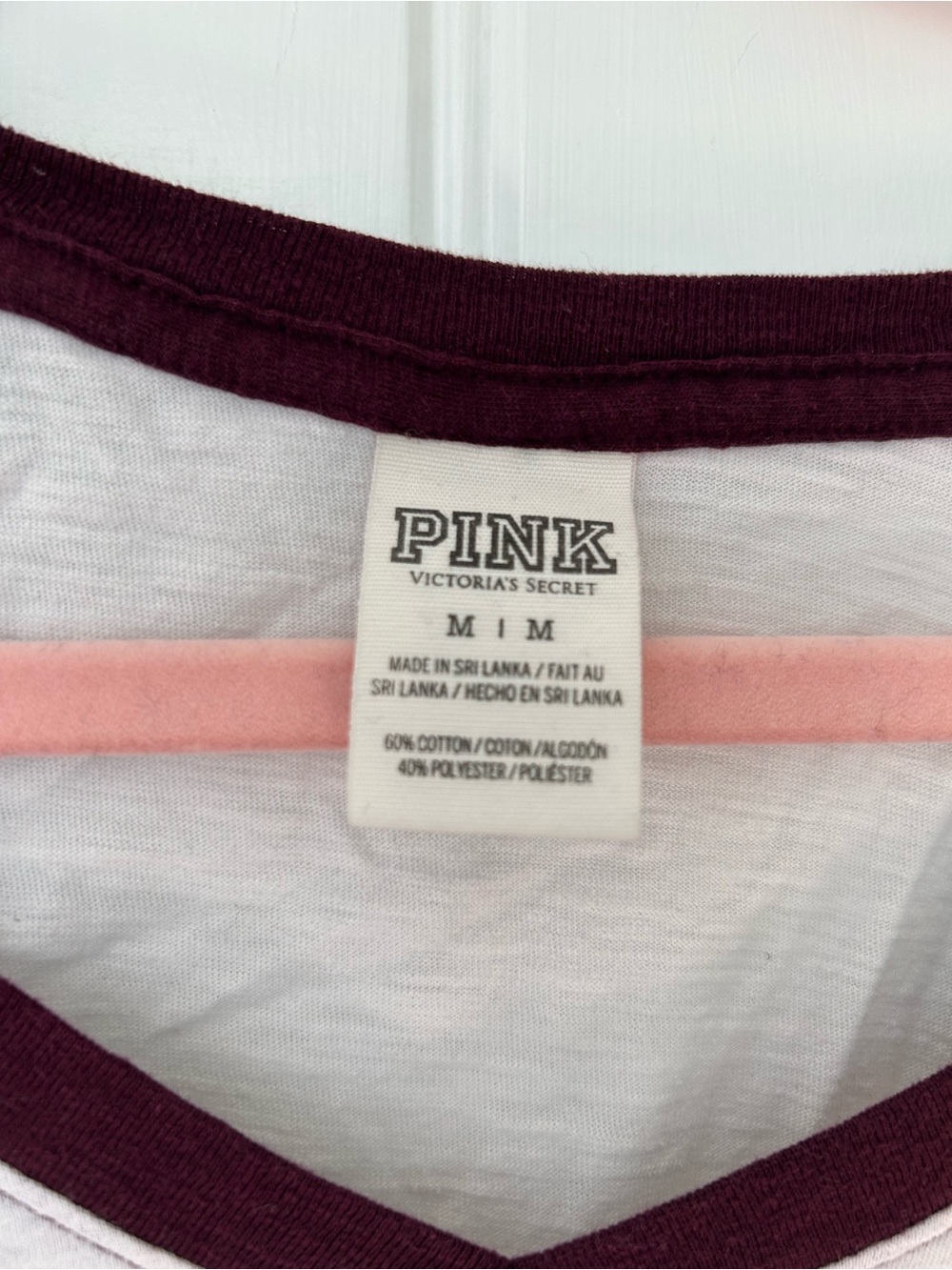 V-neck Raglan Tee - Picture 3 of 4